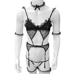 Men's Sexy Suspender Set