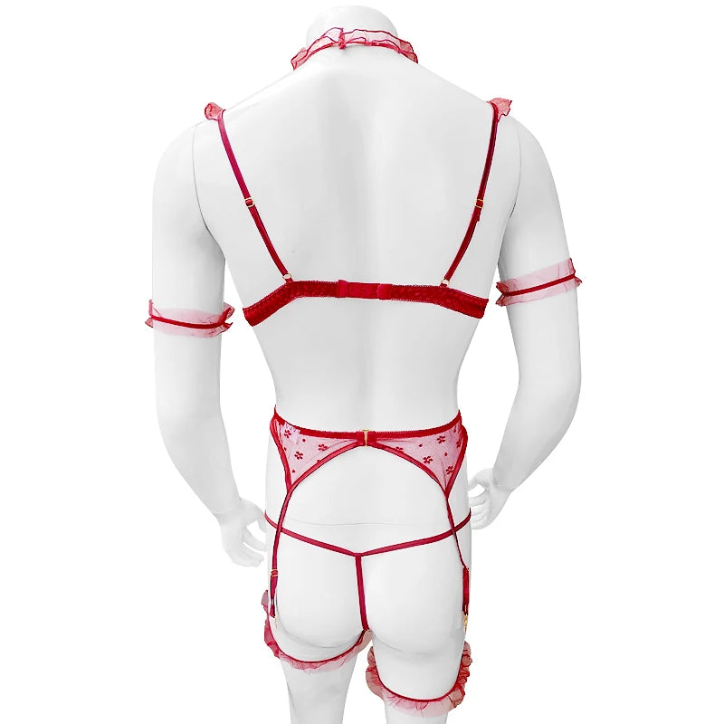 Men's Sexy Suspender Set