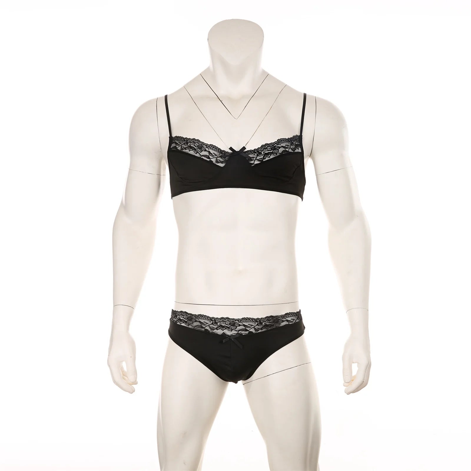 Men's Lace Lingerie Set