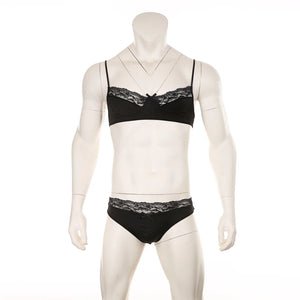 Men's Lace Lingerie Set