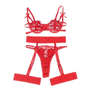 Plus Size Suspender 3-Piece Set