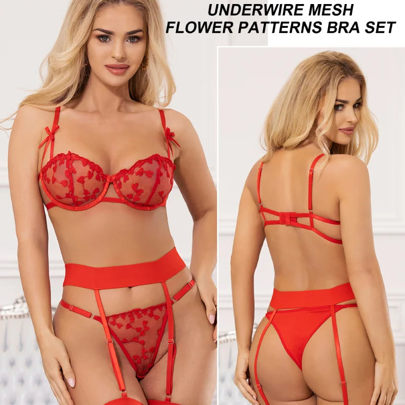 Plus Size Suspender 3-Piece Set