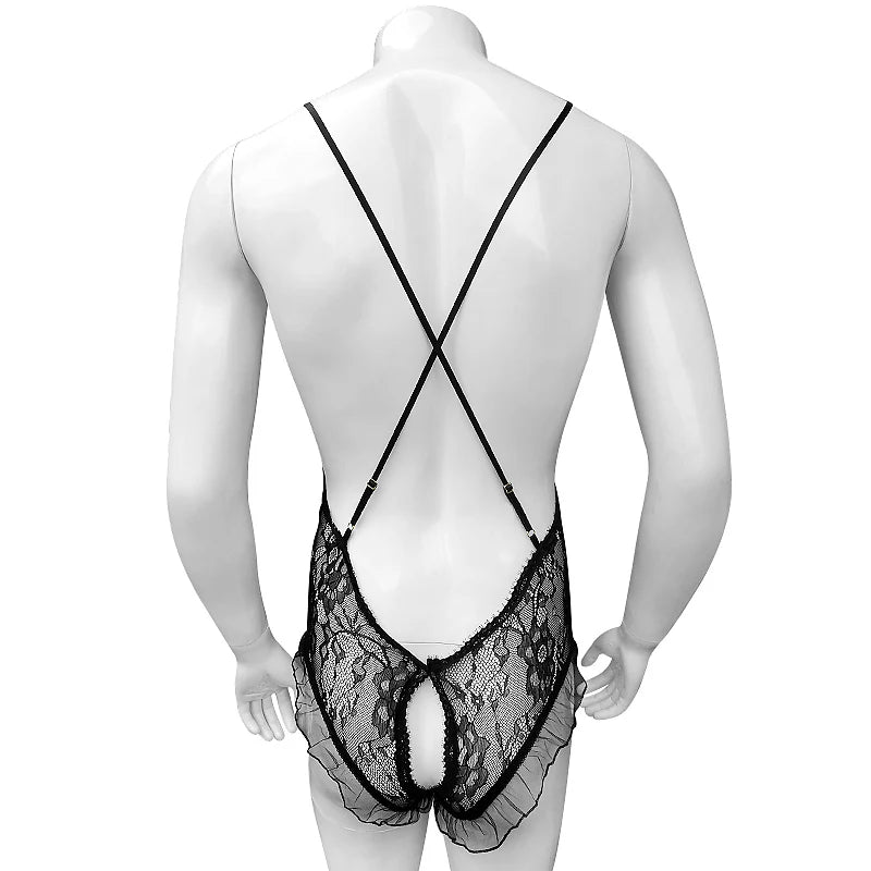 Men's Bow-Tie Bodysuit