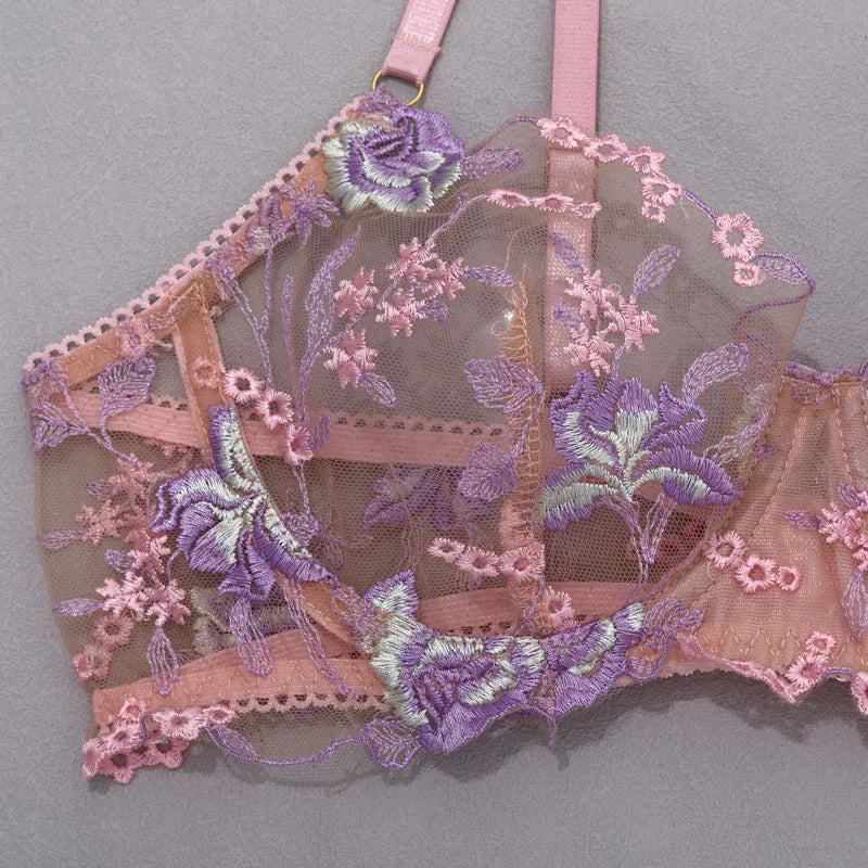 Fairy Floral 3-piece Garter Set