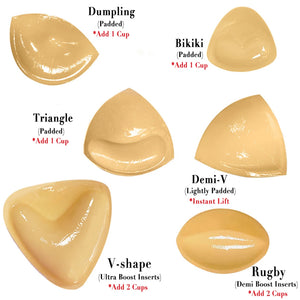 Double Sided Adhesive Sticky Bra Inserts