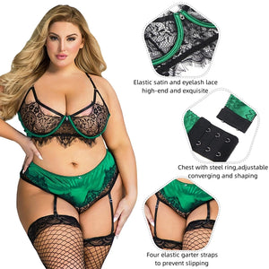 Plus Size Women's Intimates Underwear Set