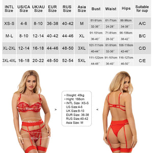 Plus Size Suspender 3-Piece Set